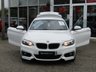 USED 2014 14 BMW 2 SERIES 2.0 220D M SPORT 2d 181 BHP Finished in ALPINE WHITE with contrasting FULL BLACK LEATHER trim. If you are looking for a medium sized coupe with that spacious feel and enjoy driving then look no further. Features include Full Leather, 18" Alloys, DAB, B/Tooth, Front and Rear Park sensors, Cruise and much more. Dealer serviced at 34459 miles, 43180 miles and at 47713 miles on arrival.