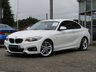 USED 2014 14 BMW 2 SERIES 2.0 220D M SPORT 2d 181 BHP Finished in ALPINE WHITE with contrasting FULL BLACK LEATHER trim. If you are looking for a medium sized coupe with that spacious feel and enjoy driving then look no further. Features include Full Leather, 18" Alloys, DAB, B/Tooth, Front and Rear Park sensors, Cruise and much more. Dealer serviced at 34459 miles, 43180 miles and at 47713 miles on arrival.