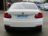 USED 2014 14 BMW 2 SERIES 2.0 220D M SPORT 2d 181 BHP Finished in ALPINE WHITE with contrasting FULL BLACK LEATHER trim. If you are looking for a medium sized coupe with that spacious feel and enjoy driving then look no further. Features include Full Leather, 18" Alloys, DAB, B/Tooth, Front and Rear Park sensors, Cruise and much more. Dealer serviced at 34459 miles, 43180 miles and at 47713 miles on arrival.