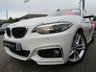 USED 2014 14 BMW 2 SERIES 2.0 220D M SPORT 2d 181 BHP Finished in ALPINE WHITE with contrasting FULL BLACK LEATHER trim. If you are looking for a medium sized coupe with that spacious feel and enjoy driving then look no further. Features include Full Leather, 18" Alloys, DAB, B/Tooth, Front and Rear Park sensors, Cruise and much more. Dealer serviced at 34459 miles, 43180 miles and at 47713 miles on arrival.