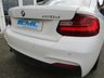 USED 2014 14 BMW 2 SERIES 2.0 220D M SPORT 2d 181 BHP Finished in ALPINE WHITE with contrasting FULL BLACK LEATHER trim. If you are looking for a medium sized coupe with that spacious feel and enjoy driving then look no further. Features include Full Leather, 18" Alloys, DAB, B/Tooth, Front and Rear Park sensors, Cruise and much more. Dealer serviced at 34459 miles, 43180 miles and at 47713 miles on arrival.