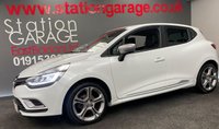 USED 2019 19 RENAULT CLIO 0.9 GT LINE TCE 5d 89 BHP PEARL WHITE ,DAB, HALF LEATHER, SAT NAV
