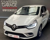 USED 2019 19 RENAULT CLIO 0.9 GT LINE TCE 5d 89 BHP PEARL WHITE ,DAB, HALF LEATHER, SAT NAV