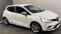 USED 2019 19 RENAULT CLIO 0.9 GT LINE TCE 5d 89 BHP PEARL WHITE ,DAB, HALF LEATHER, SAT NAV