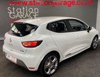 USED 2019 19 RENAULT CLIO 0.9 GT LINE TCE 5d 89 BHP PEARL WHITE ,DAB, HALF LEATHER, SAT NAV