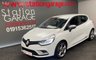 USED 2019 19 RENAULT CLIO 0.9 GT LINE TCE 5d 89 BHP PEARL WHITE ,DAB, HALF LEATHER, SAT NAV