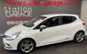USED 2019 19 RENAULT CLIO 0.9 GT LINE TCE 5d 89 BHP PEARL WHITE ,DAB, HALF LEATHER, SAT NAV