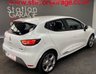 USED 2019 19 RENAULT CLIO 0.9 GT LINE TCE 5d 89 BHP PEARL WHITE ,DAB, HALF LEATHER, SAT NAV