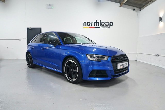 2017 17 Audi A3 2.0 S3 SPORTBACK TFSI QUATTRO BLACK EDITION 5d 306 BHP