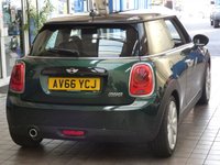 USED 2016 66 MINI HATCH COOPER 1.5 COOPER 3d 134 BHP &pound;30 ROAD TAX LOW MILEAGE