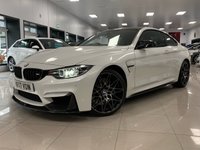 USED 2017 17 BMW M4 3.0 M4 COMPETITION 2d 444 BHP M DOUBLE CLUTCH + HEADS UP DIS + CARBON FIBRE PACK + H/K SOUND SYS!