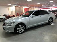 USED 2012 12 MERCEDES-BENZ S-CLASS 3.0 S350 BLUETEC 4d 258 BHP * PRIVACY GLASS * CLIMATE CONTROL * PARKING SENSORS * NAVIGATION * 18 INCH ALLOYS *