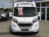 USED 2017 67 PEUGEOT BOXER 2.0 BLUE HDI 335 L3H2 motorhome campervan  130 BHP CONVERSION into a 2 berth motorhome. Features include, Truma Boiler, Shower & Thetford toilet, Gas hob with sink, Split Charging system, 240v hook up, Solar Panel, Captains front swivel seat, L.E.D Lighting, 240v plugs with USB Charging, 90L fridge 240/12v with freezer built in, LPG Certificate, LPG tank, 3 x Seitz opening windows with blinds, Leisure battery, Under Bed storage, Heavy Duty durable Lino floor, Digital TV' Ariel, Under water storage tanks fresh & waste, Insulated & carpeted,