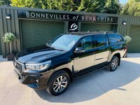 USED 2019 69 TOYOTA HI-LUX 2.4 INVINCIBLE X 4WD D-4D DCB 147 BHP 1 Owner, F/T/S/H, Warranty.