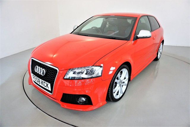 2008 58 Audi S3 2.0 S3 TFSI QUATTRO 3d-2 FORMER KEEPERS-HEATED RED AND BLACK LEATHER-CRUISE CONTROL-BOSE SOUND SYSTEM-BLACK STLING PACKAGE-PRIVACY GLASS-XENON PLUS HEADLIGHTS-SPLIT FOLDING REAR SEATS-ISOFIX-18