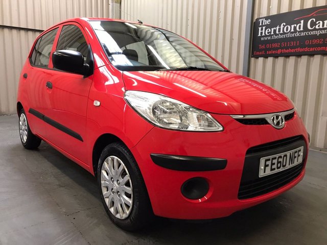 2010 60 Hyundai I10 1.2 CLASSIC 5d 77 BHP
