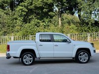 USED 2015 15 VOLKSWAGEN AMAROK 2.0 DC TDI HIGHLINE 4MOTION 180 BHP LEATHER+SATNAV+SPORT TOP**NO VAT**