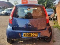 USED 2008 08 VAUXHALL AGILA 1.2 CLUB 5d 85 BHP 