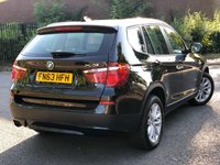 USED 2013 63 BMW X3 2.0L XDRIVE20D SE 5d AUTO 181 BHP 