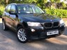 USED 2013 63 BMW X3 2.0L XDRIVE20D SE 5d AUTO 181 BHP 