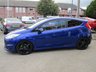 USED 2015 15 FORD FIESTA 1.6 ST-3 3d 180 BHP Finished in SPIRIT BLUE with contrasting EBONY SPORTS Cloth interior trim. It is impossible to ignore that this is one seriously fun car. If you are after some old-school hot hatch fun, the ST is hard to beat. Punching out 180 BHP. Features include Climate Control, Cruise, Heated Seats, DAB, B/Tooth, LED day Lights, 2 Keys and much more. This Fiesta is a small car that you can really enjoy driving. Dealer serviced at 5531 miles (Lookers Ford Sheffield) 24189 miles, 33251 miles and at 46225 miles