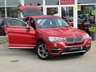 USED 2015 15 BMW X4 3.0 XDRIVE30D XLINE 4d 255 BHP A FABULOUS looking car finished in FLAMENCO Red MET with contrasting black NEVADA heated leather. This is a well presented family all rounder. This X4 looks good, drives great and is fun to drive on or off road. Features include SAT NAV, 18" ALLOYS, DAB, NEVADA HEATED LEATHER SEATS, Electric Power Boot, CRUISE, Park Sensors and much more. Dealer serviced at 15734 miles, 31985 miles, 36089 miles and on arrival at 64627 miles. 12 Months MOT.