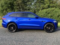 USED 2017 17 JAGUAR F-PACE 2.0 R-SPORT AWD 5d 178  AUTO Black Pack 20" Black Alloys