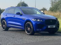 USED 2017 17 JAGUAR F-PACE 2.0 R-SPORT AWD 5d 178  AUTO Black Pack 20" Black Alloys