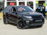 USED 2016 16 LAND ROVER DISCOVERY SPORT 2.0 TD4 HSE LUXURY 5d 180 BHP Finished in SANTORINI BLACK MET with contrasting BLACK HEATED LEATHER SEATS. This Discovery Sport is practical, incredible off road and a comfy SUV that has 7 Seats that will swallow your family and luggage. FEATURES include Black Pack, Panoramic Roof, Electric Boot, Leather Seats, Sat Nav, Digital TV, 20" ALLOYS, Rear Cameras, Park sensors, Tinted windows, Meridian Speakers and much more. Dealer serviced at 22368 miles, 44349 miles, 62511 miles and on arrival at 80136 miles.