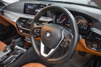 USED 2018 68 BMW 5 SERIES 2.0 520I SE 4d 181 BHP Cognac Leather Interior