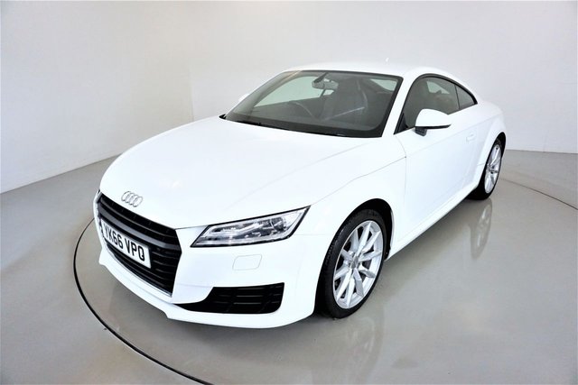 2016 66 Audi TT 1.8 TFSI SPORT 2d 178 BHP-2 OWNER CAR-HALF LEATHER AND ALCANTARA SEATS-CRUISE CONTROL-DAB RADIO-VIRTUAL COCKPIT- PUSH BUTTON START-BLUETOOTH-XENON HEADLIGHTS-18