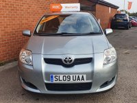USED 2009 09 TOYOTA AURIS 1.3 TR VVT-I S/S 5d 99 BHP 