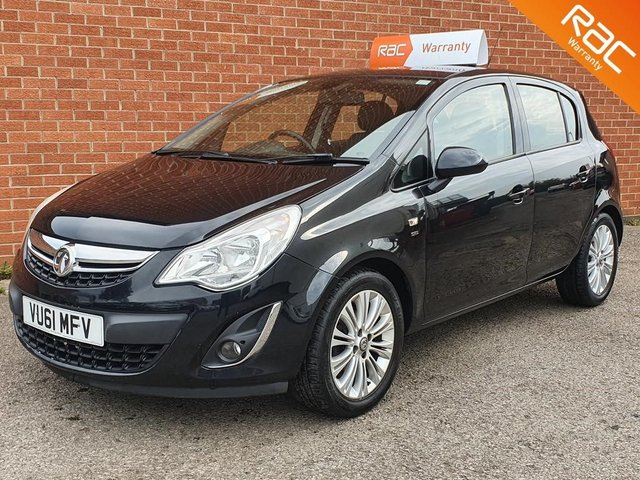 2012 61 Vauxhall Corsa 1.4 SE 5d 98 BHP