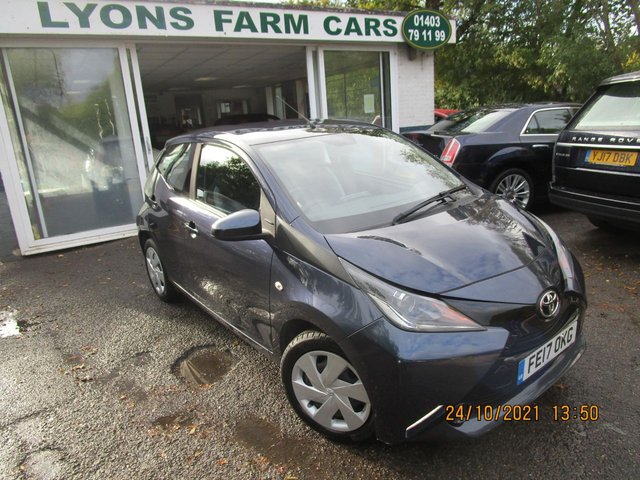 2017 17 Toyota Aygo 1.0 VVT-I X-PLAY 5d 69 BHP