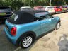 USED 2017 17 MINI CONVERTIBLE 1.5 COOPER 2d 134 BHP CONVERTIBLE *PEPPER PACK* *Optional extra Pepper Pack* Low Mileage, Full Service History, One Owner, NEW MOT, Convertible, Great fuel economy!