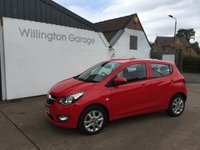 USED 2015 65 VAUXHALL VIVA 1.0 SE 5d 74 BHP 5 Door, Manual, Petrol in excellent condition with 15500 miles, Full Service History and New MOT.