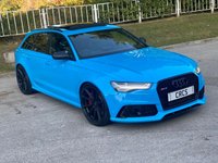 USED 2017 W AUDI A6 4.0 RS6 PLUS AVANT TFSI QUATTRO 5d 597 BHP EXCLUSIVE RIVIERA BLUE PAINT