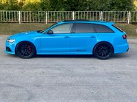 USED 2017 W AUDI A6 4.0 RS6 PLUS AVANT TFSI QUATTRO 5d 597 BHP EXCLUSIVE RIVIERA BLUE PAINT