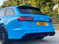USED 2017 W AUDI A6 4.0 RS6 PLUS AVANT TFSI QUATTRO 5d 597 BHP EXCLUSIVE RIVIERA BLUE PAINT