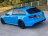 USED 2017 W AUDI A6 4.0 RS6 PLUS AVANT TFSI QUATTRO 5d 597 BHP EXCLUSIVE RIVIERA BLUE PAINT
