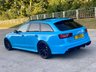 USED 2017 W AUDI A6 4.0 RS6 PLUS AVANT TFSI QUATTRO 5d 597 BHP EXCLUSIVE RIVIERA BLUE PAINT