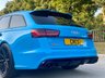 USED 2017 W AUDI A6 4.0 RS6 PLUS AVANT TFSI QUATTRO 5d 597 BHP EXCLUSIVE RIVIERA BLUE PAINT
