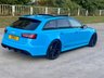 USED 2017 W AUDI A6 4.0 RS6 PLUS AVANT TFSI QUATTRO 5d 597 BHP EXCLUSIVE RIVIERA BLUE PAINT