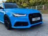USED 2017 W AUDI A6 4.0 RS6 PLUS AVANT TFSI QUATTRO 5d 597 BHP EXCLUSIVE RIVIERA BLUE PAINT