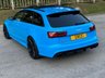 USED 2017 W AUDI A6 4.0 RS6 PLUS AVANT TFSI QUATTRO 5d 597 BHP EXCLUSIVE RIVIERA BLUE PAINT
