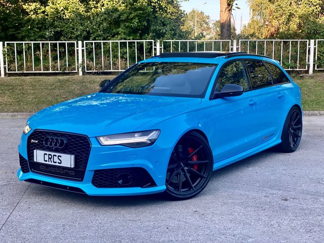 2017 W Audi A6 4.0 RS6 PLUS AVANT TFSI QUATTRO 5d 597 BHP