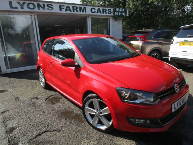 2012 12 Volkswagen Polo 1.4 SEL DSG 3d 85 BHP AUTOMATIC