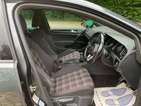 USED 2017 66 VOLKSWAGEN GOLF 2.0 GTI 5d 218 BHP STUNNING ICONIC VW GOLF GTi 5dr TECH BLUE-MOTION TSi - FINISHED IN CARBON STEEL GREY METALLIC - GREY CLOTH CHECK SPORTS INTERIOR - UPGRADE ALLOYS - SUPPLIED FRESHLY SERVICED WITH A 12 MONTHS FULL MOT