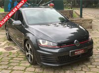 USED 2017 66 VOLKSWAGEN GOLF 2.0 GTI 5d 218 BHP STUNNING ICONIC VW GOLF GTi 5dr TECH BLUE-MOTION TSi - FINISHED IN CARBON STEEL GREY METALLIC - GREY CLOTH CHECK SPORTS INTERIOR - UPGRADE ALLOYS - SUPPLIED FRESHLY SERVICED WITH A 12 MONTHS FULL MOT