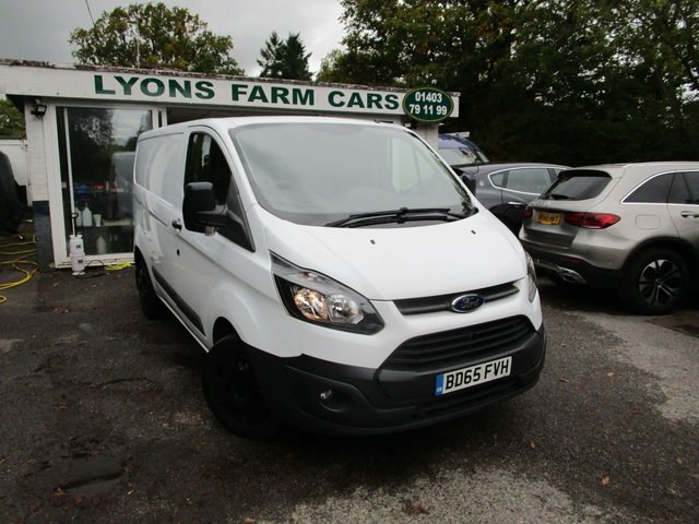 2015 65 Ford Transit Custom 2.2 270 ECO-TECH LR P/V 99 BHP PANEL VAN